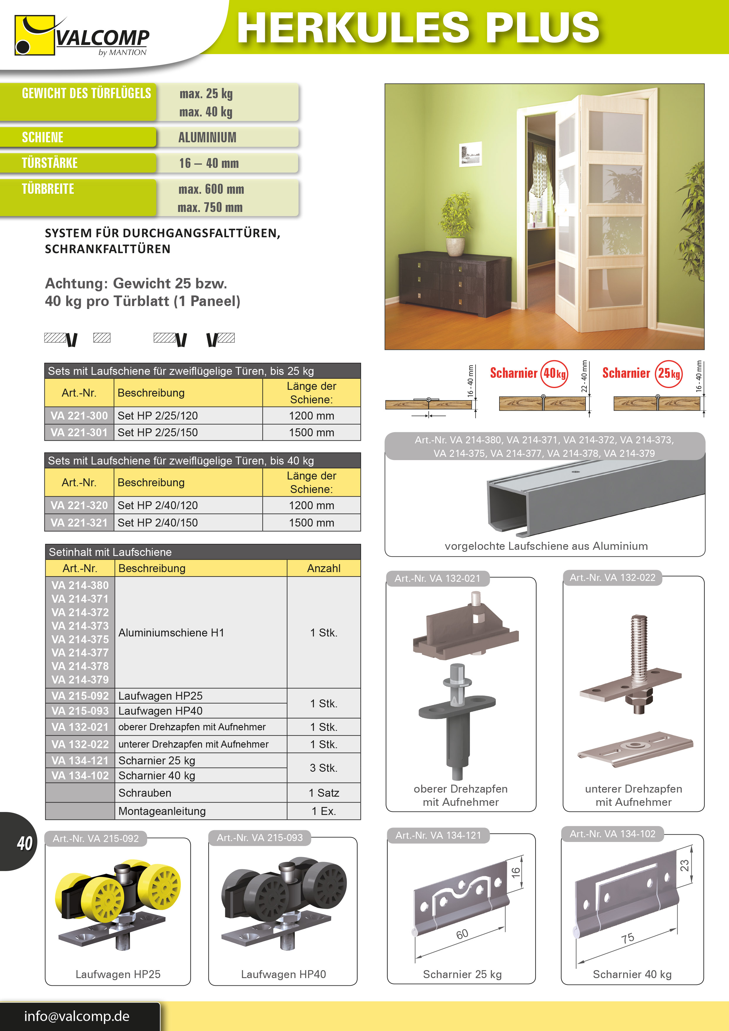 HERKULES PLUS, Katalog Seite 40 - 42